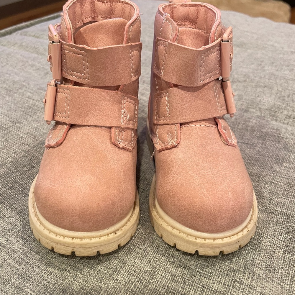 Pink Kids Boots